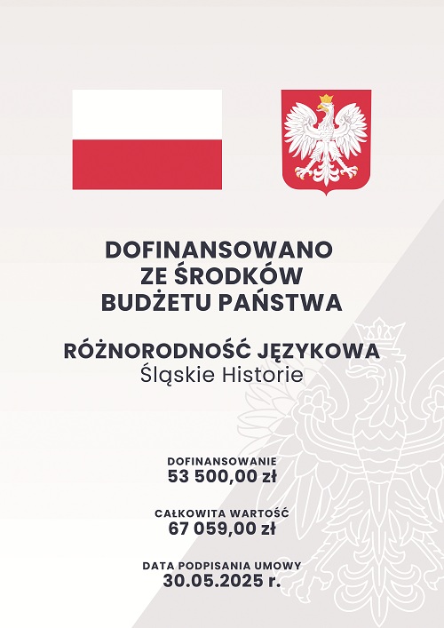 Slaskie historie plakat dofinansowanie