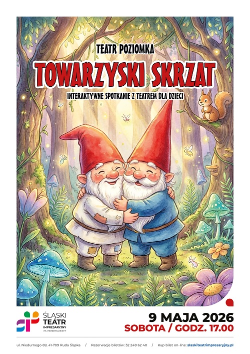TOWARZYSKI SKRZAT - interaktywne spotkanie z teatrem Teatru Poziomka