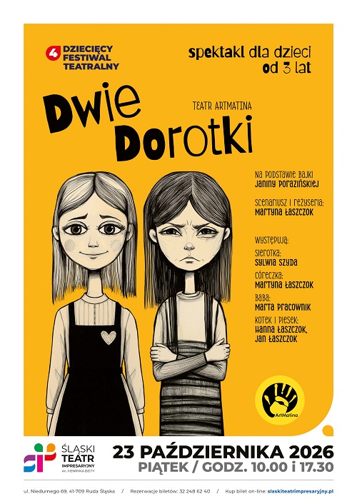 DWIE DOROTKI - spektakl dla dzieci Teatru ArtMatina